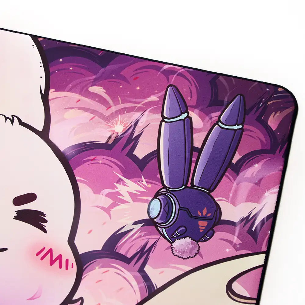 Pink | Poron | Large Gaming Mousepad