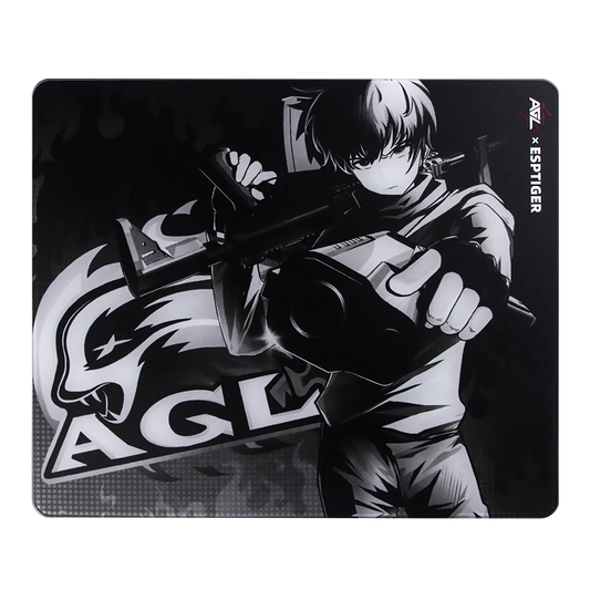 Lotus Black AGL Edition | Glass | Large Mousepad