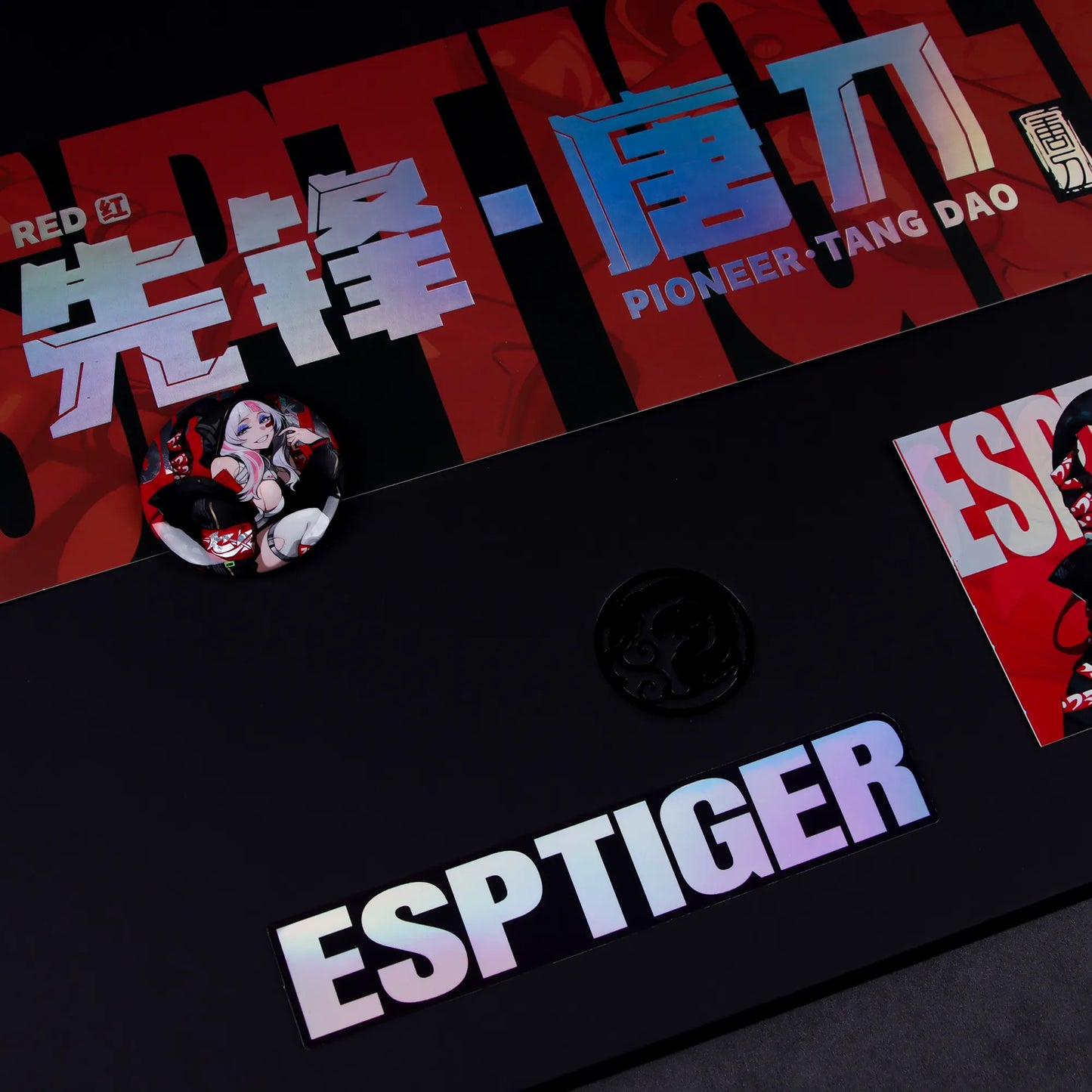 PIONEER | Tang Dao | RED Large Gaming Mousepad
