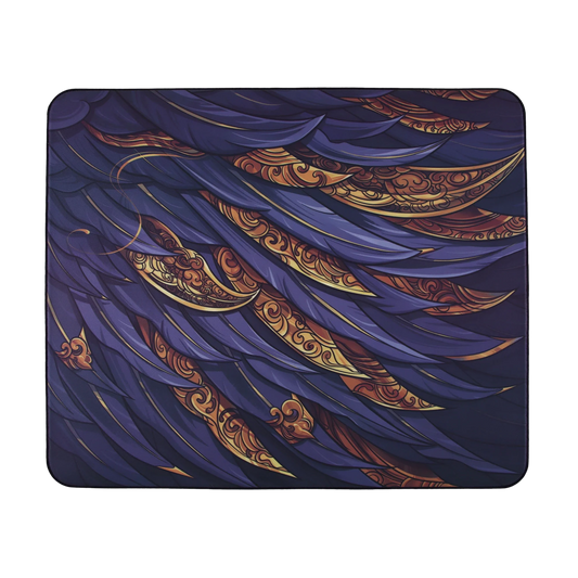 Wu Xiang  V2  Base | Gaming Mousepad Purple - Gold